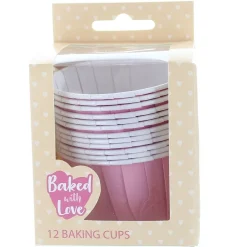 Outlet Culpitt Cupcake Vormpjes Roze 50mm 12st.