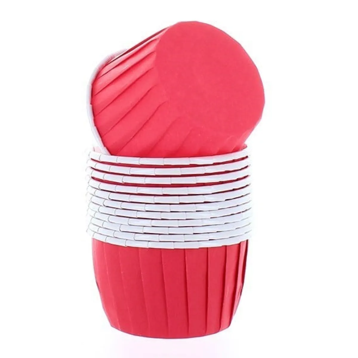 Clearance Culpitt Cupcake Vormpjes Rood 50mm 12st.