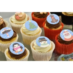 Best Culpitt Deco Sheets Kerstmis Ø38mm 144st.