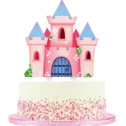 New Culpitt Gumpaste Taarttopper Prinsessenkasteel 16,5x23cm