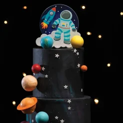 Hot Culpitt Gumpaste Taarttopper Ruimtevaarder 15x20cm