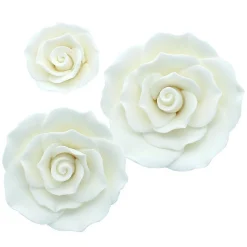 Sale Culpitt Gumpaste Witte Rozen Assortiment 3st