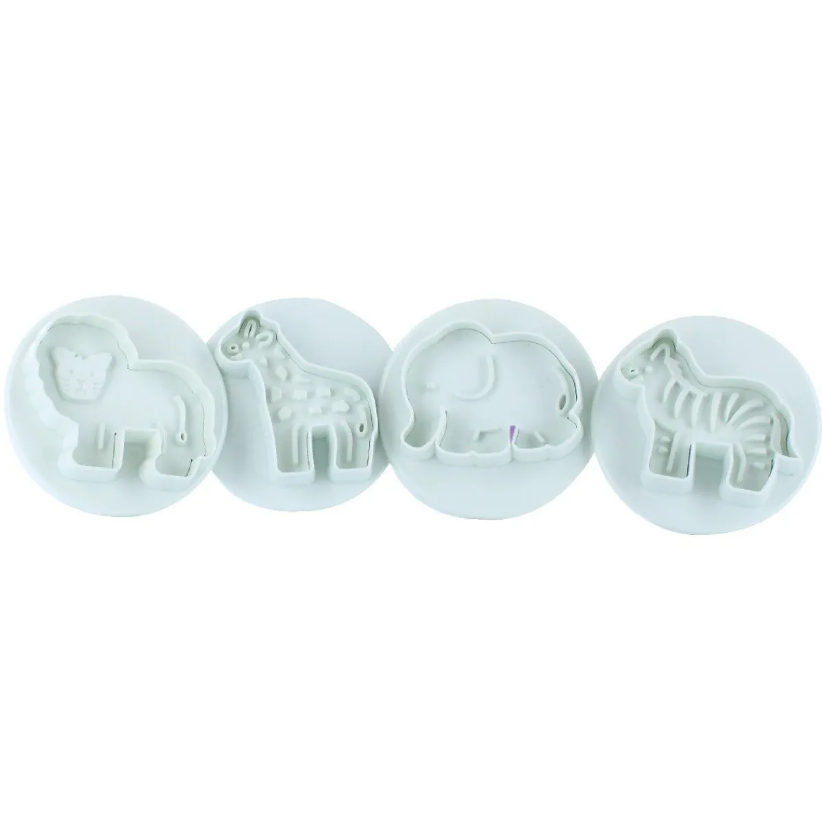 New Culpitt Plunger Cutter Set Jungle Dieren 4st.