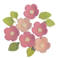 Best Culpitt Suikerdecoratie Bloemen en Blaadjes 12st.