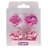 Outlet Culpitt Suikerdecoratie Bloempjes roze Ø6mm / 100st.
