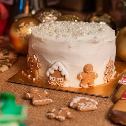 Clearance Culpitt Suikerdecoratie Gingerbread 25mm 200st.