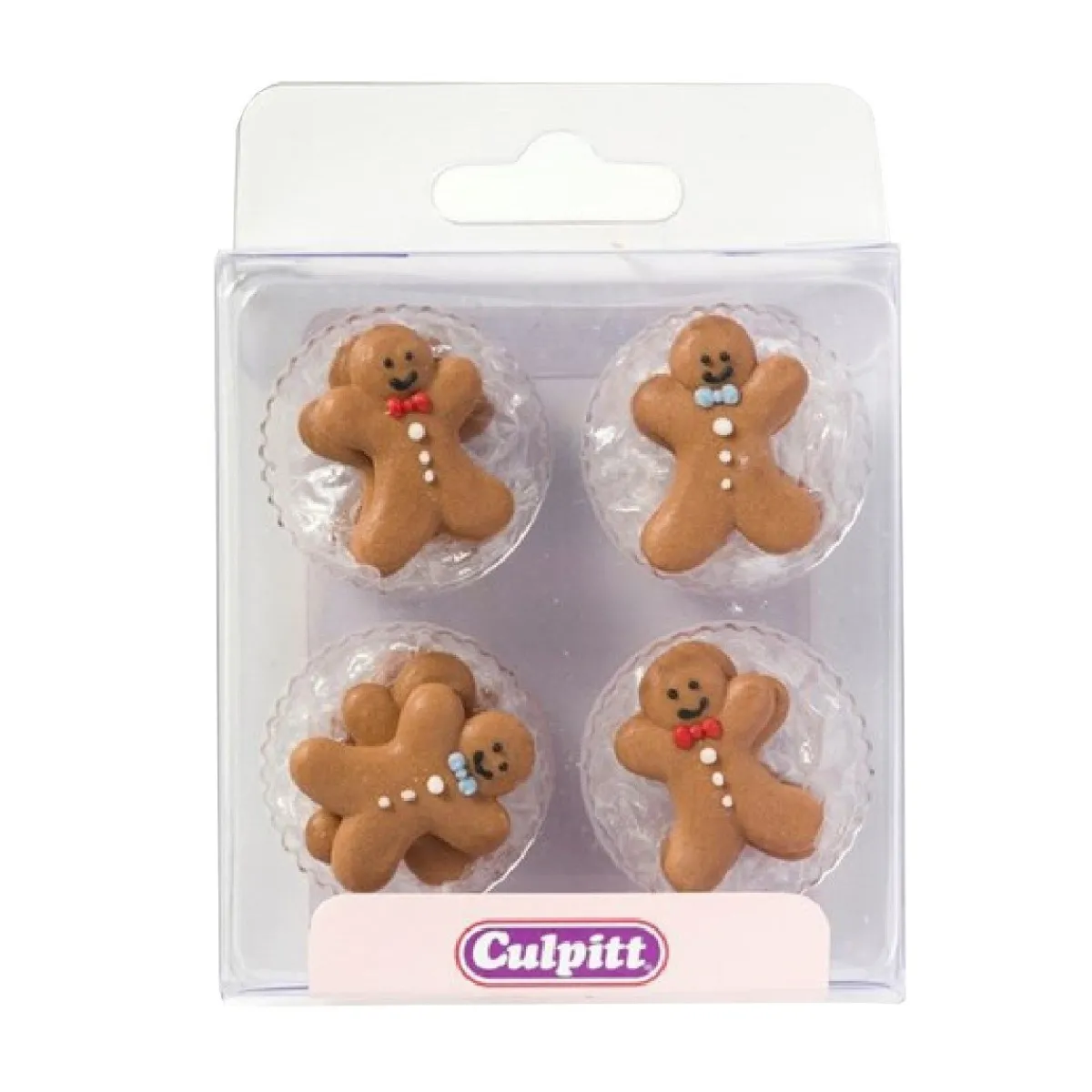 New Culpitt Suikerdecoratie Gingerbread Poppetje 25mm 12st.