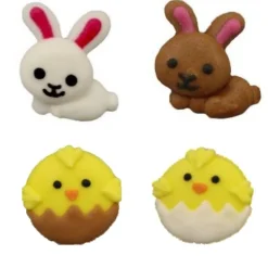 Outlet Culpitt Suikerdecoratie Konijn en Kuiken 12st.