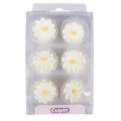 Clearance Culpitt Suikerdecoratie Madeliefjes 12st.