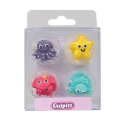 Best Culpitt Suikerdecoratie Zeedieren 12st.