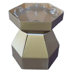 Clearance BrandNewCake Cupcake Doos Boeket Goud Ø18x19cm