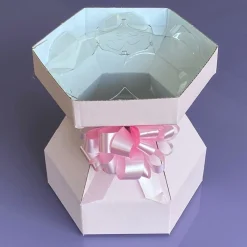 Sale BrandNewCake Cupcake Doos Boeket Roze Ø18x19cm