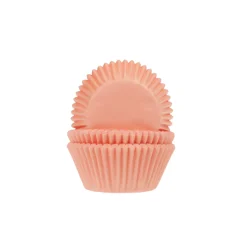Discount House of Marie Cupcake Vormpjes HoM Abrikoos 50x33mm. 50st.