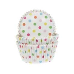 Online House of Marie Cupcake Vormpjes HoM Confetti 50x33mm. 50st.