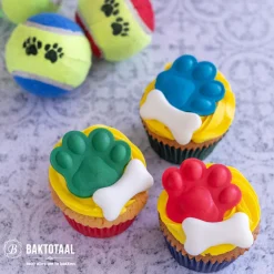 Discount House of Marie Cupcake Vormpjes HoM Grasgroen 50x33mm. 50st.