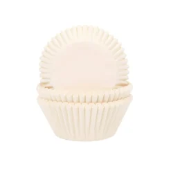 Best House of Marie Cupcake Vormpjes HoM Ivoor 50x33mm. 50st.