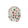 Hot House of Marie Cupcake Vormpjes HoM Kerst Sterren 50x33mm. 50st.