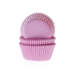 Discount House of Marie Cupcake Vormpjes HoM Licht Roze 50x33mm. 50st.