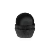 Online House of Marie Cupcake Vormpjes HoM MINI Zwart 35x23mm. 60st.