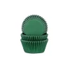 New House of Marie Cupcake Vormpjes HoM MINI Donker Groen 35x23mm. 60st.