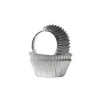 New House of Marie Cupcake Vormpjes HoM MINI Folie Zilver 35x21mm. 36st.