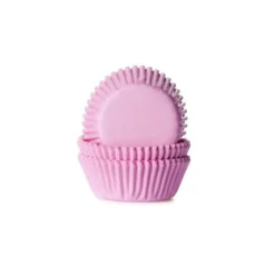 Sale House of Marie Cupcake Vormpjes HoM MINI Licht Roze 35x23mm. 60st.