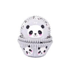 Online House of Marie Cupcake Vormpjes HoM Panda 50x33mm. 50st.