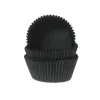 New House of Marie Cupcake Vormpjes HoM Zwart 50x33mm. 500st.