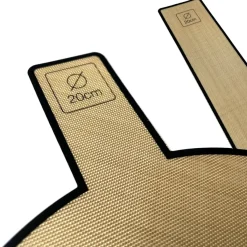 Online De Keukenbij Herbruikbaar Bakpapier Rond Siliconen Ø20cm