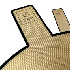 Online De Keukenbij Herbruikbaar Bakpapier Rond Siliconen Ø26cm