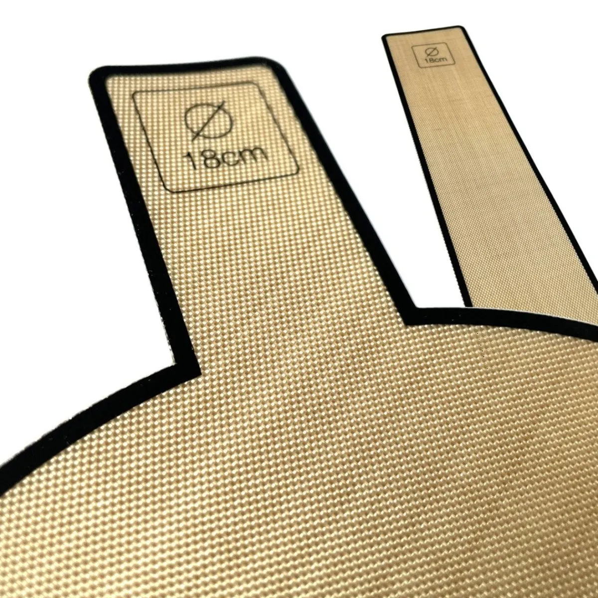 New De Keukenbij Herbruikbaar Bakpapier Rond Siliconen Ø18cm