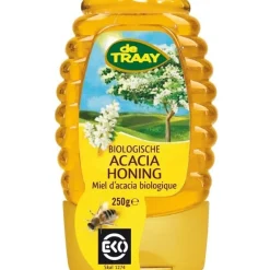 New De Traay Acaciahoning Biologisch 250 gram