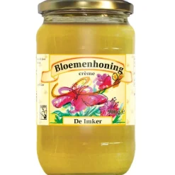 Clearance De Traay Imker Bloemenhoning Creme 900g