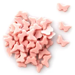 Best Dobla Chocolade Sprinkles Vlinders Roze (1 kilo)**