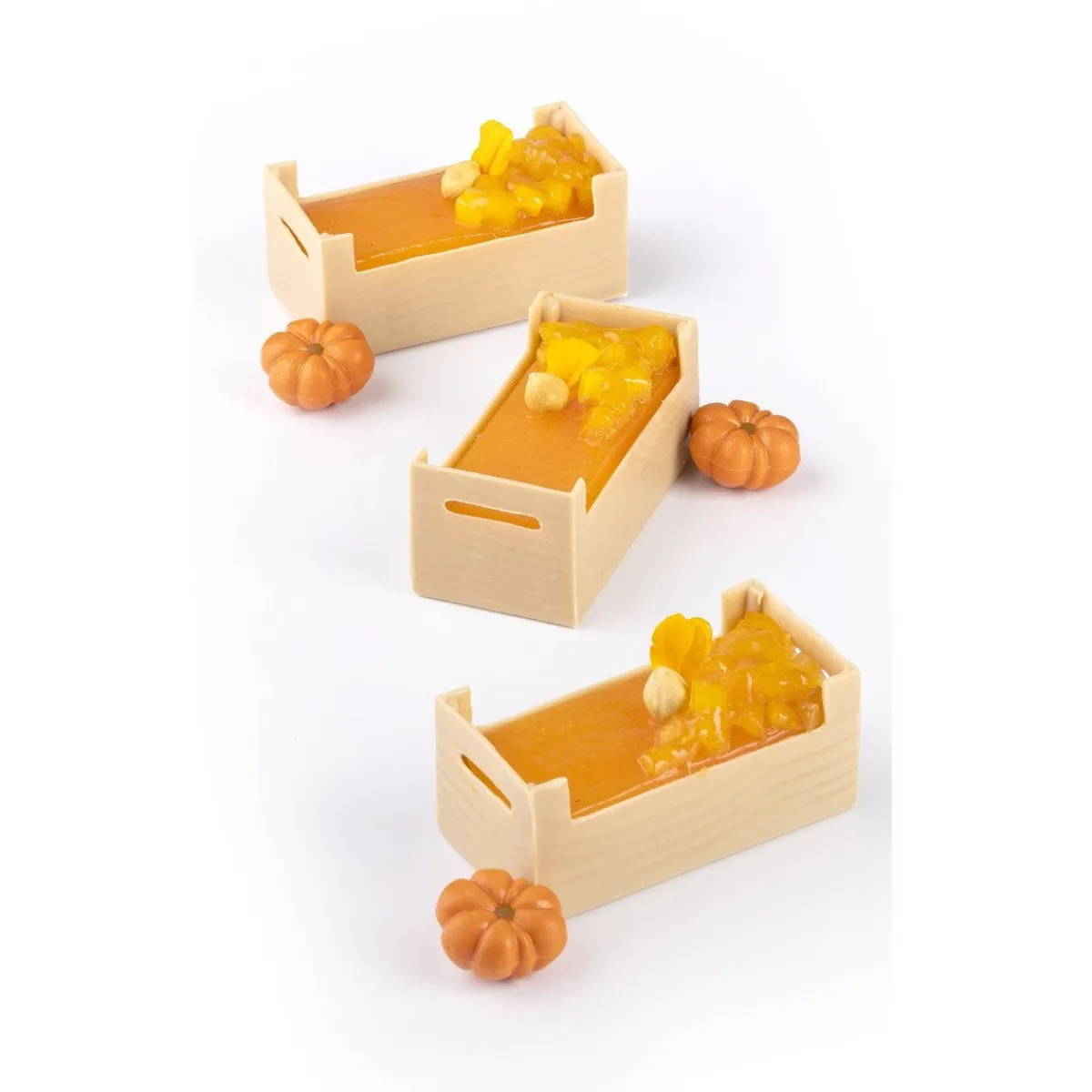 New Dobla Chocoladedecoratie Fruitkist (36 stuks)