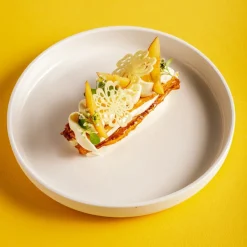 Best Dobla Chocoladedecoratie Lace Bloemen Wit (96 stuks)