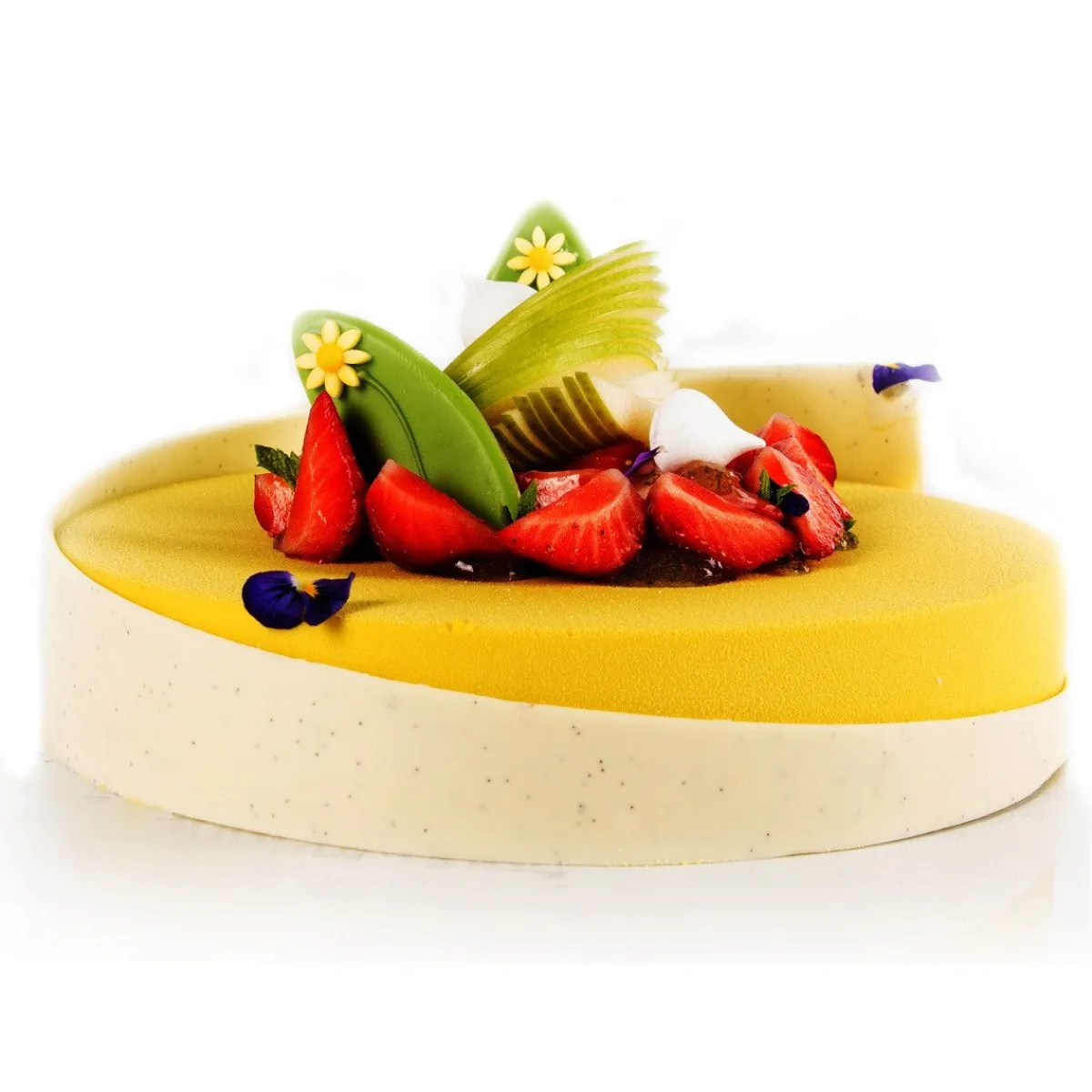 Discount Dobla Chocoladedecoratie Bloem in Gras (144 stuks)