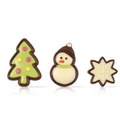 Discount Dobla Chocoladedecoratie Cartoon Kerst Assortiment (90st)