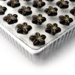 Best Dobla Chocoladedecoratie Bloem Puur (80 stuks)