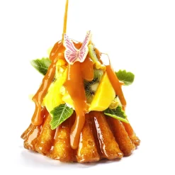 Clearance Dobla Chocoladedecoratie Vlinders Roze/Wit (120 stuks)