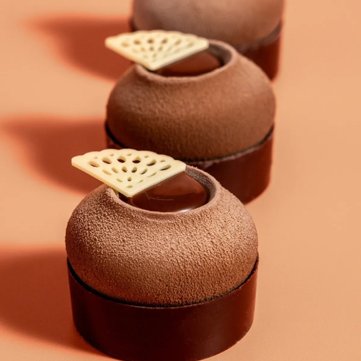 Outlet Dobla Chocoladedecoratie Waaier Assortiment Wit (216 stuks)