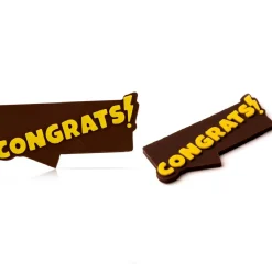 Hot Dobla Chocoladedecoratie Congrats! (150 stuks)