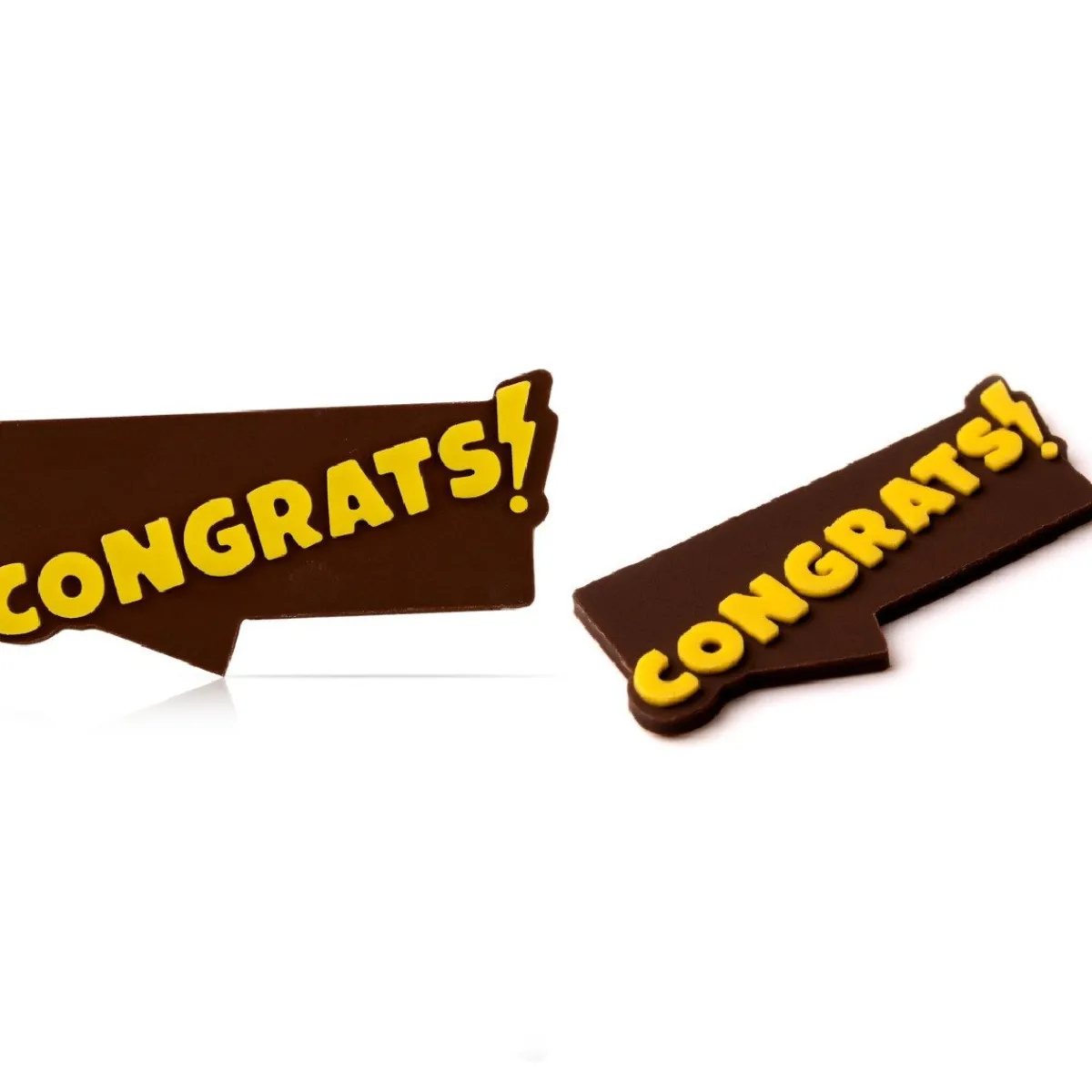 Hot Dobla Chocoladedecoratie Congrats! (150 stuks)