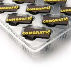 Hot Dobla Chocoladedecoratie Congrats! (150 stuks)