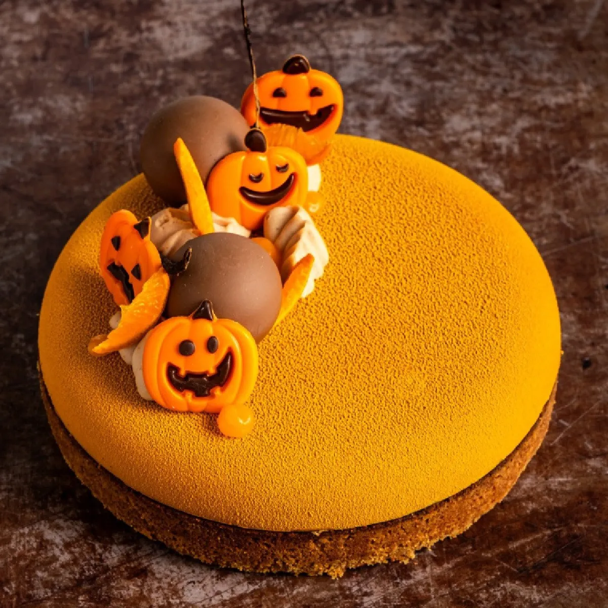 Best Dobla Chocoladedecoratie Pompoen Gezichten (90 stuks)