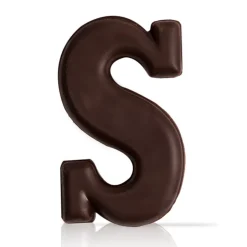 Discount Dobla Chocoladedecoratie Letter 'S' (228 stuks)