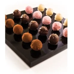 Sale Dobla Truffelkogel Pure Chocolade 25 mm (504 stuks)