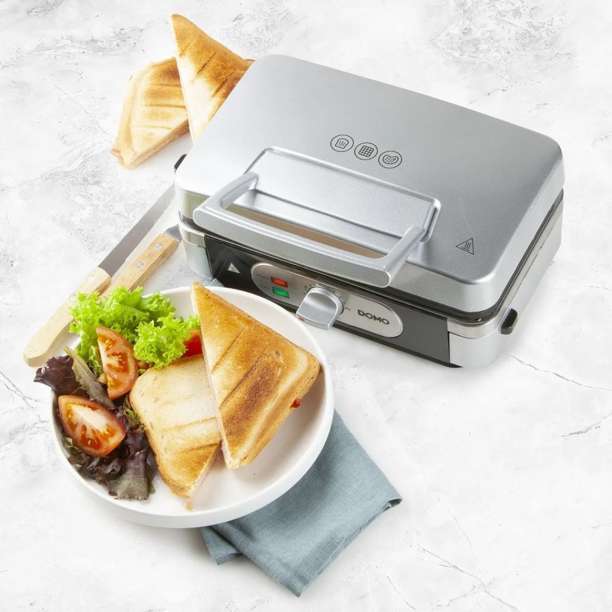Online Domo Snackmaker 3-in-1 (Tosti-Grill-Wafel)