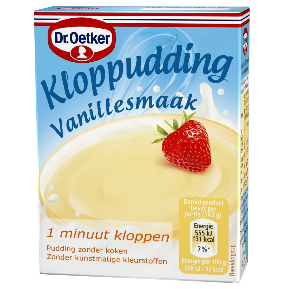 Clearance Dr. Oetker Kloppudding Vanille 74g