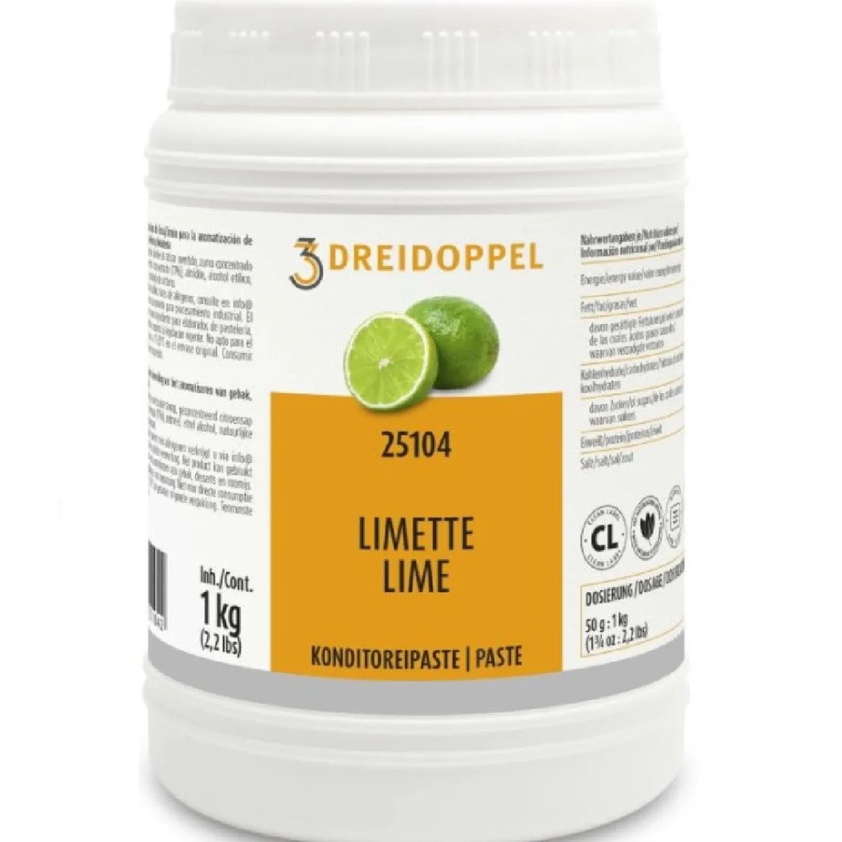 Clearance Dreidoppel Compound Limoen 1kg